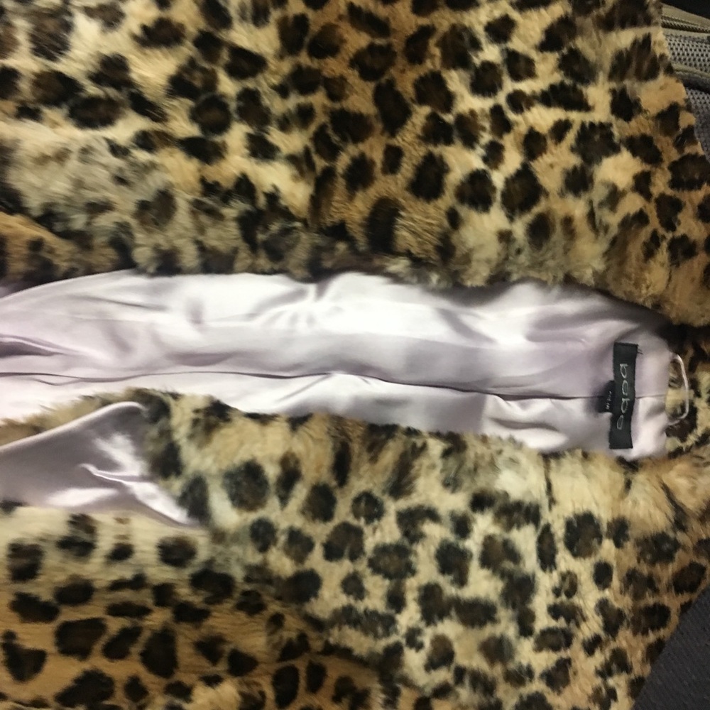 NWOT Bebe leopard print jacket